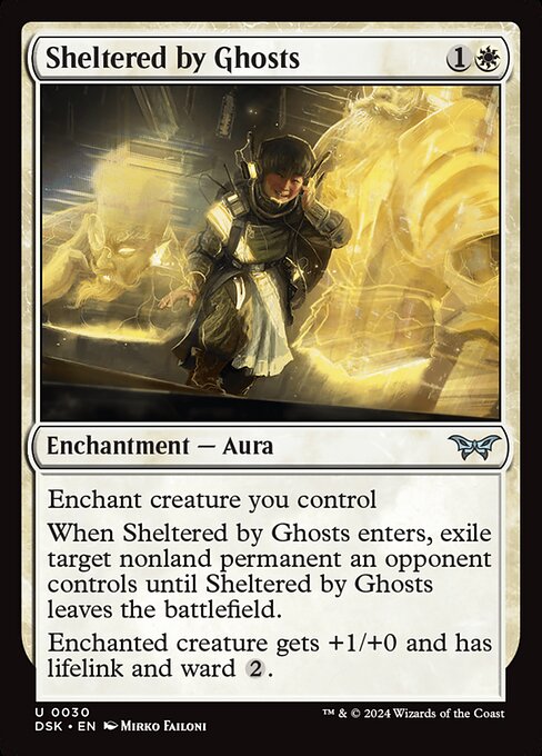 Sheltered by Ghosts DSK-30 Uncommon Near Mint Englisch Foil