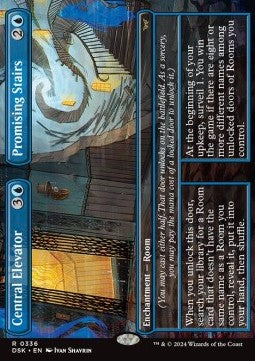 Central Elevator // Promising Stairs XDSK-336 Rare Near Mint Englisch Foil