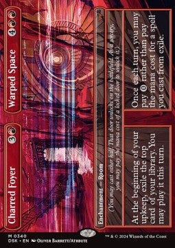Verkohltes Foyer // Gekrümmter Raum XDSK-340 Mythic Near Mint Deutsch