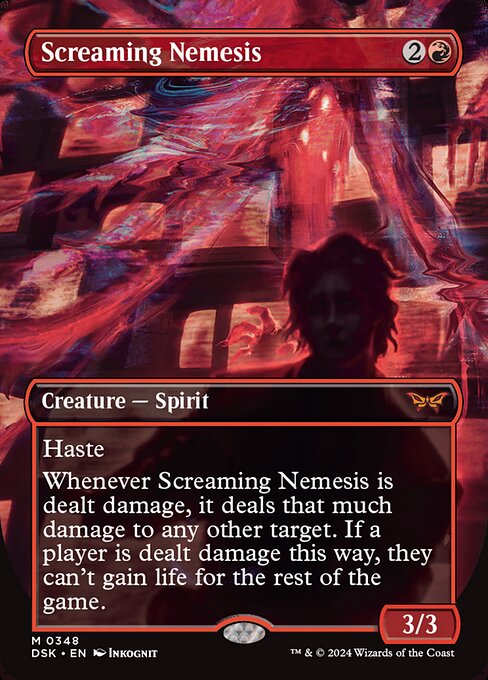Screaming Nemesis XDSK-348 Mythic Near Mint Englisch