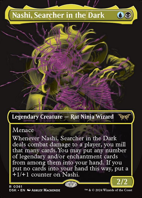 Nashi, Searcher in the Dark XDSK-361 Rare Near Mint Englisch Foil