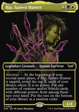Rip, Spawn Hunter XDSK-362 Rare Near Mint Englisch