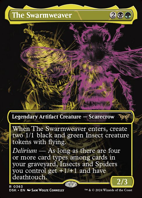 The Swarmweaver XDSK-363 Rare Near Mint Englisch Foil