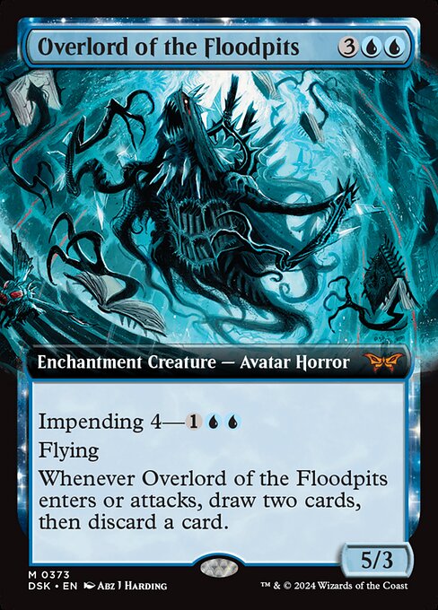 Overlord of the Floodpits XDSK-373 Mythic Near Mint Englisch Foil
