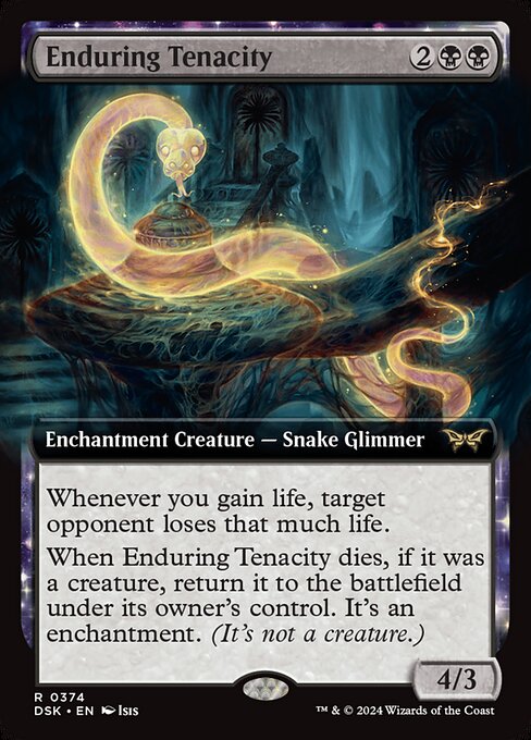 Enduring Tenacity (V.1) XDSK-374 Rare Excellent Englisch Foil