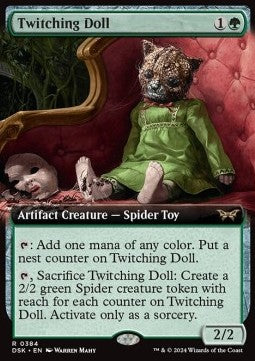Twitching Doll XDSK-384 Rare Excellent Englisch