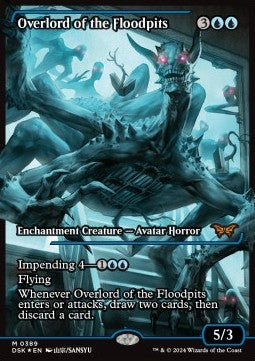 Overlord of the Floodpits XDSK-389 Mythic Near Mint Englisch Foil