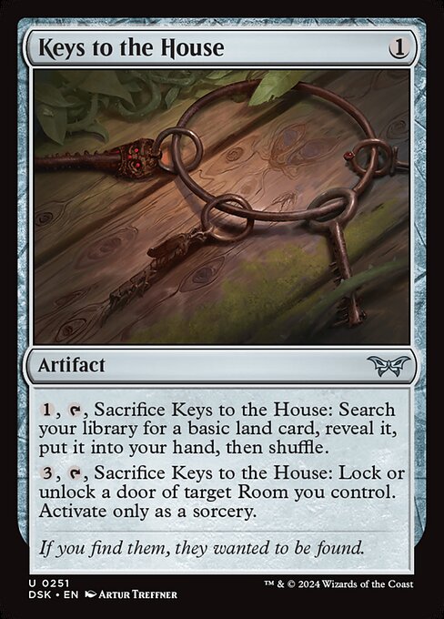 Keys to the House DSK-251 Uncommon Near Mint Englisch Foil