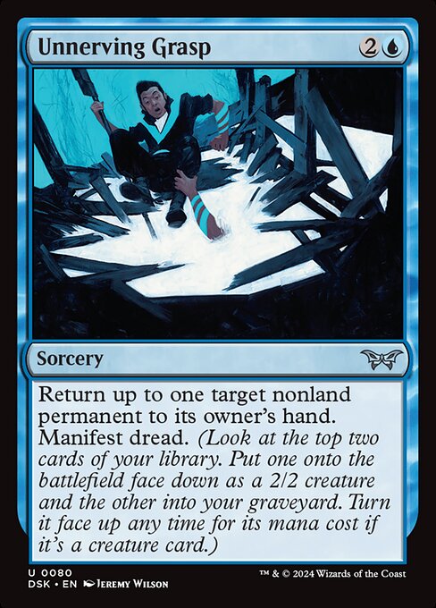 Unnerving Grasp DSK-80 Uncommon Near Mint Englisch Foil