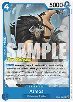 Atmos (OP08-040) OP08P Uncommon Near Mint Englisch