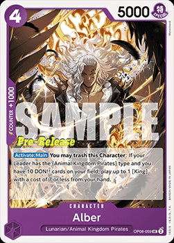 Alber (OP08-059) OP08P Uncommon Near Mint Englisch