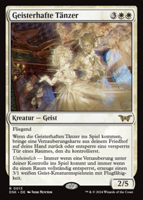Geisterhafte Tänzer DSK-13 Rare Near Mint Deutsch