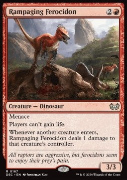 Tobendes Ferocidon DSC-167 Rare Near Mint Deutsch