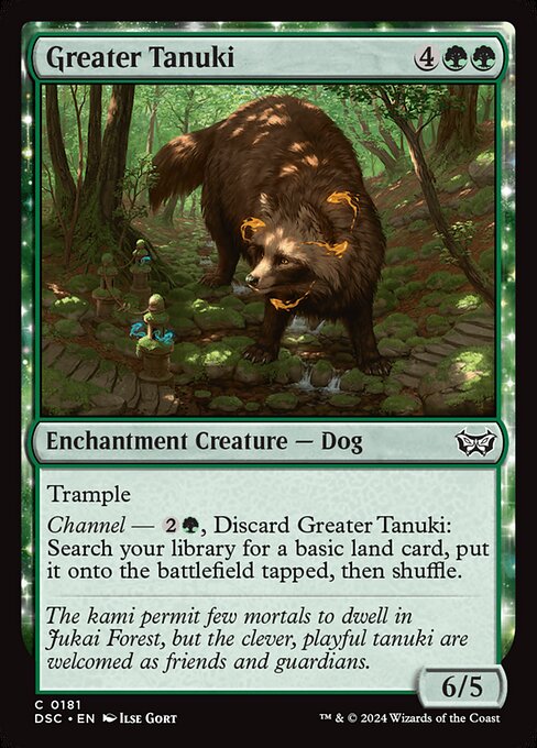 Greater Tanuki DSC-181 Common Near Mint Englisch