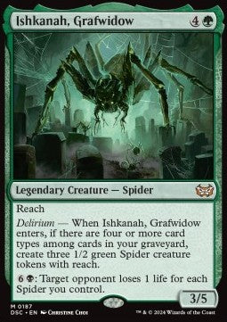 Ishkanah die Grabwitwe DSC-187 Mythic Near Mint Deutsch