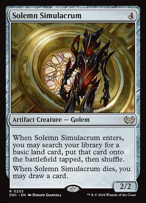 Solemn Simulacrum DSC-253 Rare Near Mint Englisch
