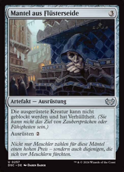 Mantel aus Flüsterseide DSC-257 Uncommon Near Mint Deutsch