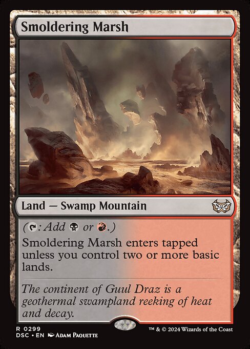 Smoldering Marsh DSC-299 Rare Near Mint Englisch