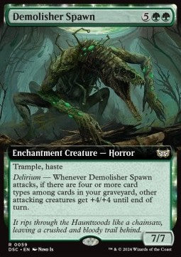 Demolisher Spawn XDSC-59 Rare Near Mint Englisch