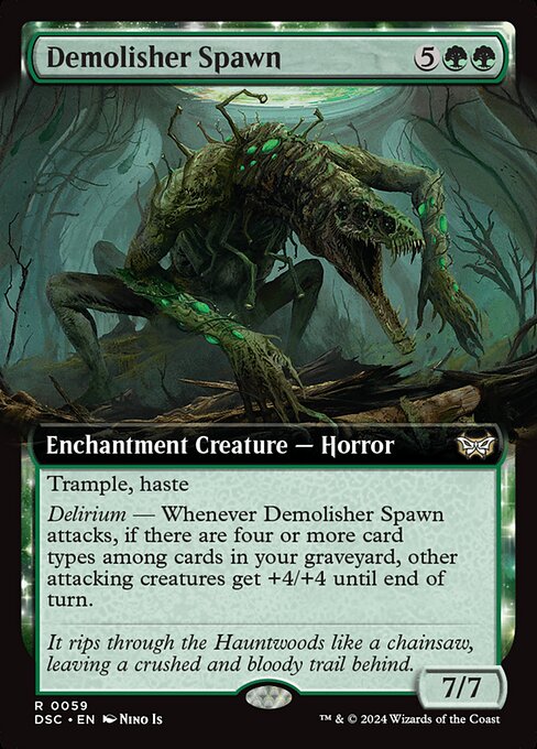Demolisher Spawn XDSC-59 Rare Near Mint Englisch