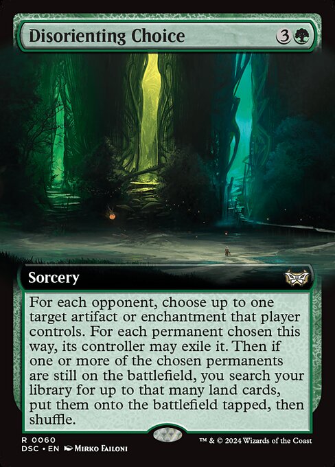Disorienting Choice XDSC-60 Rare Near Mint Englisch