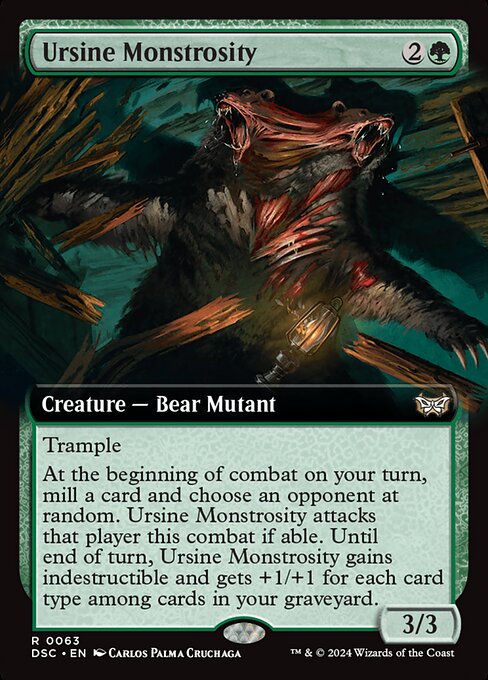 Ursine Monstrosity XDSC-63 Rare Near Mint Englisch