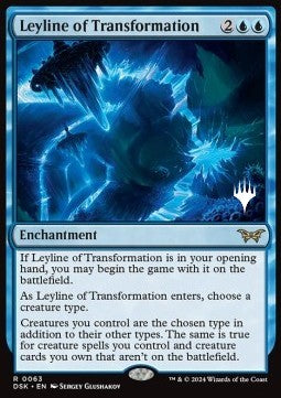 Leyline of Transformation PDSK-63 Rare Near Mint Englisch Foil