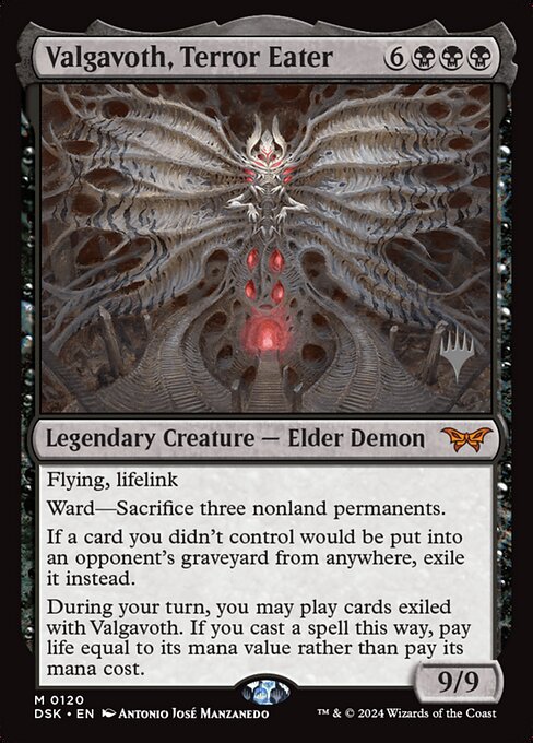 Valgavoth, Terror Eater PDSK-120 Mythic Near Mint Englisch