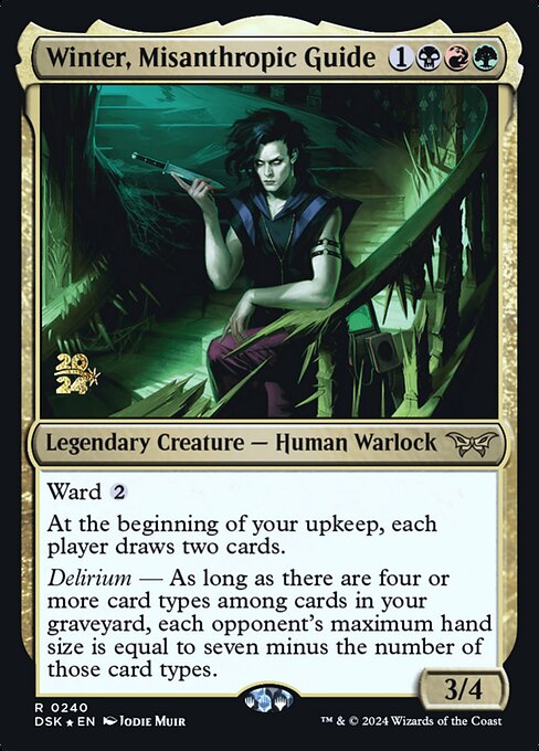 Winter, Misanthropic Guide PDSK-240 Rare Near Mint Englisch Foil