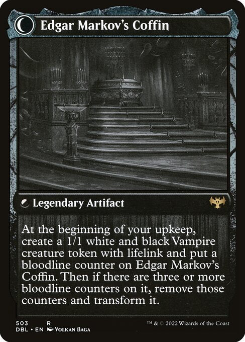 Edgar, Charmed Groom // Edgar Markov's Coffin - Back Face