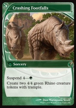 Crashing Footfalls MB2-204 Rare Excellent Englisch