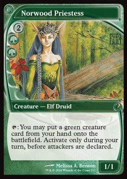Norwood Priestess MB2-211 Rare Excellent Englisch