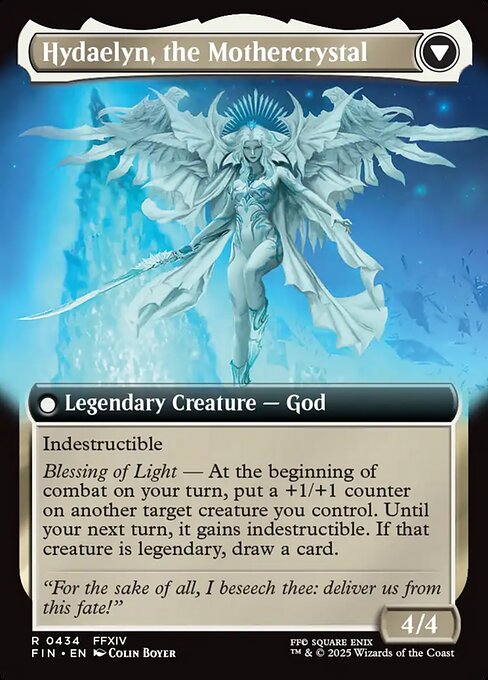 Venat, Heart of Hydaelyn // Hydaelyn, the Mothercrystal - Back Face