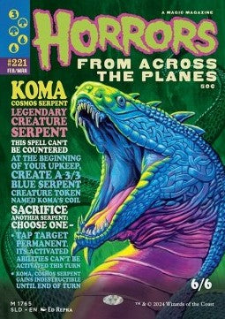Koma, Cosmos Serpent SLDCTSS-1765 Mythic Near Mint Englisch Foil
