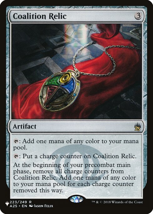 Coalition Relic MB2R- Rare Excellent Englisch