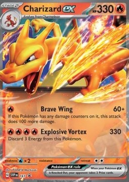 Charizard ex SVP-161 Promo Excellent Französisch