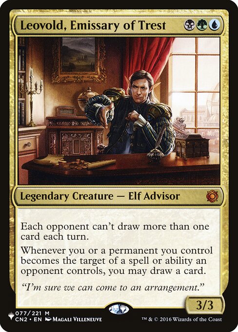 Leovold, Emissary of Trest MB2R- Mythic Excellent Englisch