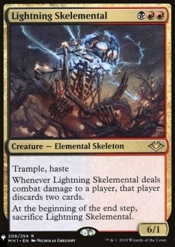 Lightning Skelemental MB2R- Rare Excellent Englisch