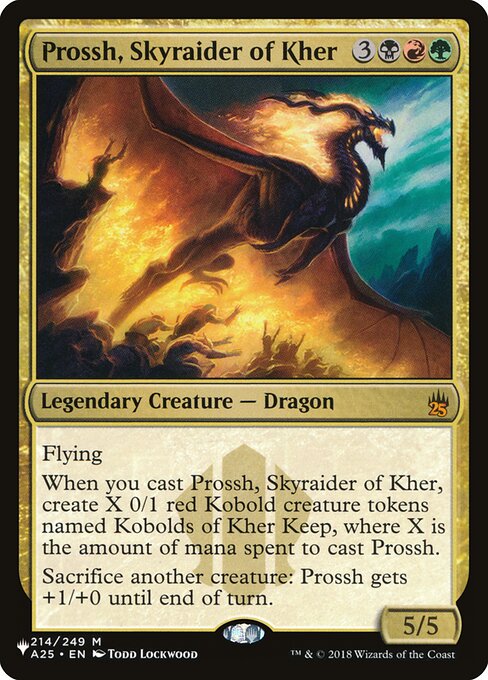 Prossh, Skyraider of Kher MB2R- Mythic Near Mint Englisch