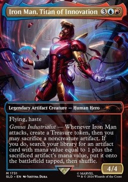 Iron Man, Titan of Innovation SLDMVL-1731 Mythic Near Mint Englisch Foil