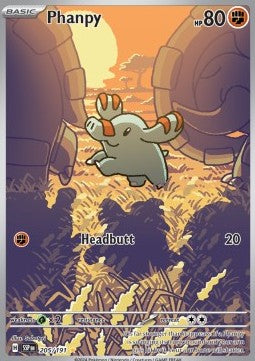 Phanpy SSP-205 Illustration Rare Near Mint Deutsch