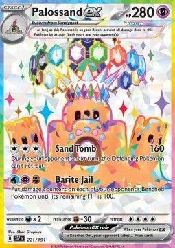 Palossand ex SSP-221 Ultra Rare Excellent Englisch