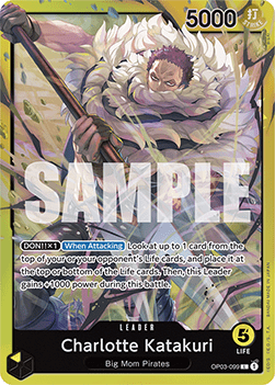 Charlotte Katakuri (OP03-099) ST-20 Leader Near Mint Englisch