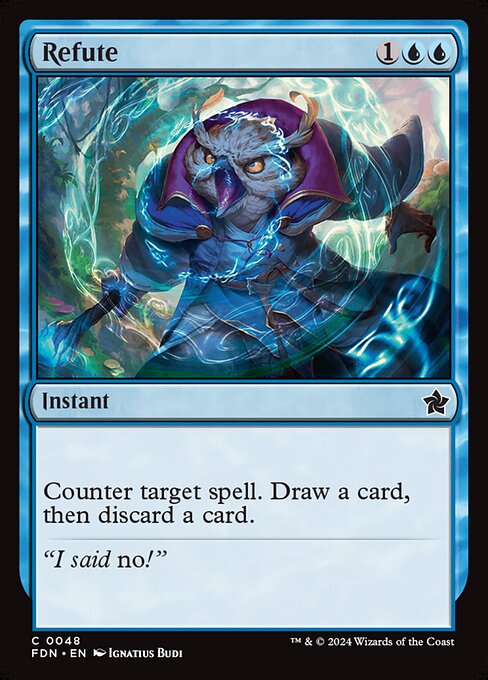 Refute FDN-48 Common Near Mint Englisch Foil