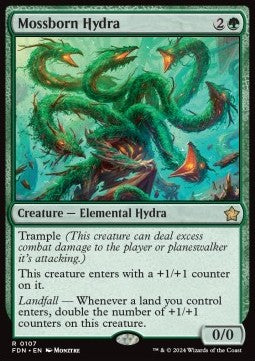 Moosgeborene Hydra FDN-107 Rare Excellent Deutsch
