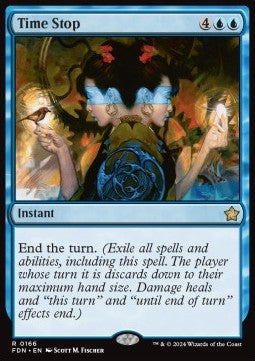 Time Stop FDN-166 Rare Near Mint Englisch Foil
