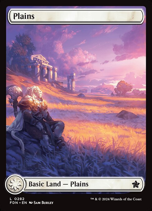 Plains XFDN-282 Land Excellent Englisch Foil