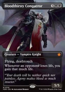 Bloodthirsty Conqueror XFDN-318 Mythic Near Mint Englisch