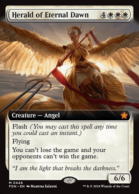 Herald of Eternal Dawn XFDN-446 Mythic Near Mint Englisch