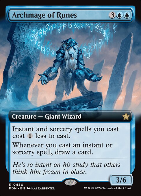 Archmage of Runes XFDN-450 Rare Near Mint Englisch Foil